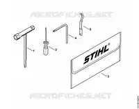 Outils, Accessoires spéciaux pour Stihl MS 194 C-E