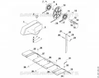 D   Poulie pour Stihl VH 550