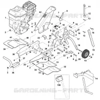 B   Machine de base, moteur pour Stihl VH 600