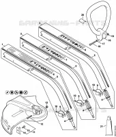 Tube complet pour Stihl FSE 60