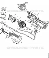 Carter, Moteur électrique pour Stihl FSE 71