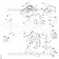 C   Moteur, entrainement pour Stihl GB 460