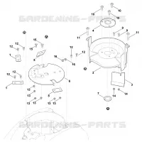 G   Jeu de couteaux (hachage) pour Stihl GB 460 C