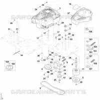 C   Moteur, entrainement pour Stihl GB 460.1