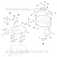 F   Jeu de couteaux (hachage) pour Stihl GB 460.1