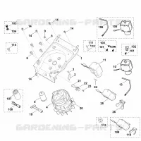 C   Moteur, commutateur pour Stihl GE 105