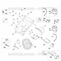 C   Moteur, commutateur pour Stihl GE 101
