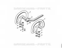 Poignée circulaire pour Stihl FS 40 - 4130