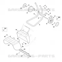 C   Support de roue pour Stihl GE 250.1