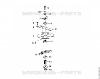 C   Jeu de couteaux pour Stihl GE 330