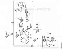 Réservoir d'essence pour Stihl FS 45