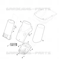 B   Entonnoir inférieur pour Stihl GE 375