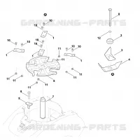 E   Jeu de couteaux (broyage) pour Stihl GE 420