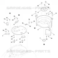 F   Jeu de couteaux (hachage) pour Stihl GE 450.1