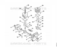 Carter, Cylindre pour Stihl FS 56 (4125)