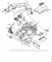 Carter moteur pour Stihl MS 194 TC-E
