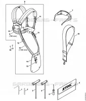 Outils, Accessoires optionnels pour Stihl FS 55 T