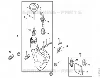 Réservoir d'essence pour Stihl FS 55 C-E