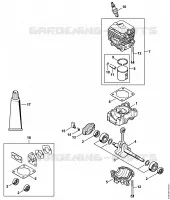 Carter, Cylindre pour Stihl FS 56 C-E