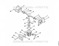 Carter, Cylindre pour Stihl FS 61