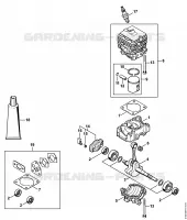Carter, Cylindre pour Stihl FS 70 C-E