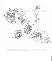 Dispositif d'allumage, Embrayage pour Stihl FS 70 C-E