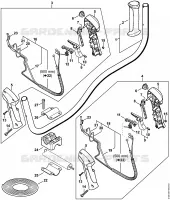 Poignée à deux mains pour Stihl FS 70 C-E