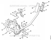 Poignée à deux mains pour Stihl FS 72 R