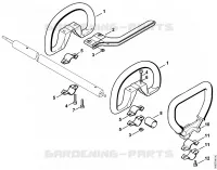 Poignée circulaire pour Stihl FS 72 R