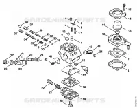 Carburateur WT 329 pour Stihl FS 72