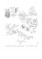 Dispositif d'allumage, Embrayage pour Stihl FS 85