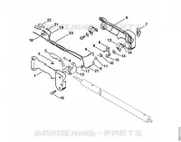 Poignée ⇥ X 36 959 794 (37.1997) pour Stihl FS 75