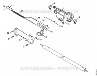 Poignée (24.2002) pour Stihl FS 75