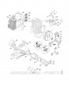 Dispositif d'allumage, Embrayage pour Stihl FS 80