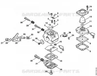 Carburateur WT 447 pour Stihl FS 80 R