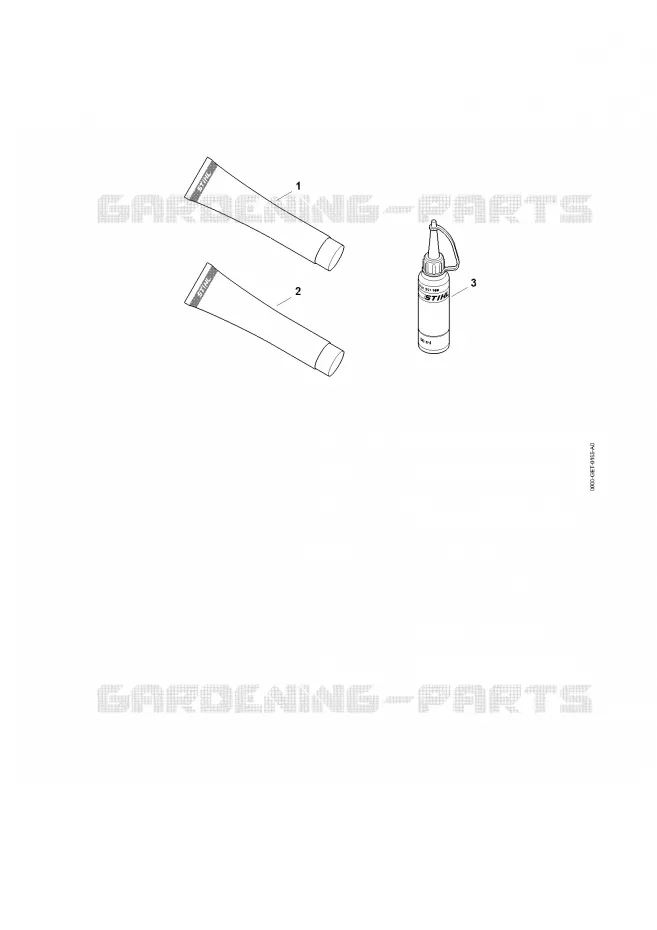 Lubrifiants et graisses divers Stihl Coupe-bordures et Débroussailleuses Coupe-bordures et Débroussailleuses Débroussailleuses thermiques légères FS 85 R  FS 85 R