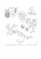 Dispositif d'allumage, Embrayage pour Stihl FS 85 T