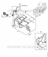 Carter de réservoir MS 200 (32.2005) pour Stihl MS 200