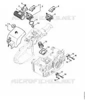 Filtre à air MS 200 pour Stihl MS 200
