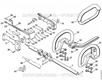 Poignée circulaire pour Stihl FS 86