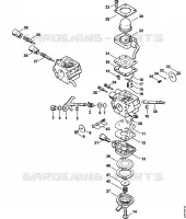 Carburateur C1Q S174, C1Q S131 pour Stihl FS 87 R