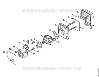 Filtre à air pour Stihl FS 88