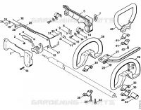 Poignée circulaire pour Stihl FS 88