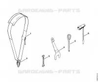 Outils, Accessoires optionnels pour Stihl FS 90 - 4117