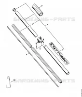 Tube complet FS 91 R pour Stihl FS 91 R