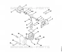 Carter, Cylindre pour Stihl FS 96