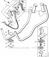 Poignée à deux mains pour Stihl FS 100