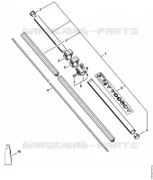Tube complet FS 100 pour Stihl FS 100