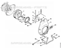 Dispositif d'allumage, Embrayage pour Stihl FS 106