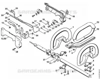 Poignée circulaire pour Stihl FS 106